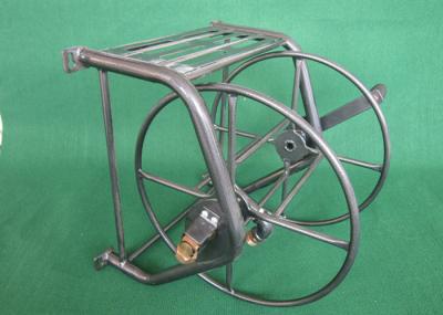High Strength Metal Garden Hose Reel Corrosion Resistant Surface Painting