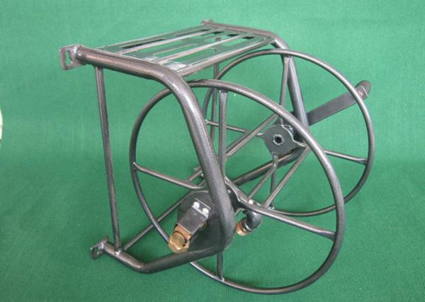 High Strength Metal Garden Hose Reel Corrosion Resistant Surface Painting