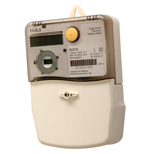 Load Profile Single Phase Energy Meter / KWH Meters for Residential AC 230V