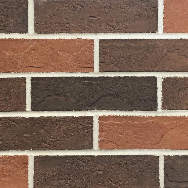 a separação flexível fina exterior do azulejo de 3D Matt 4mm imita a resistência do envelhecimento do tijolo