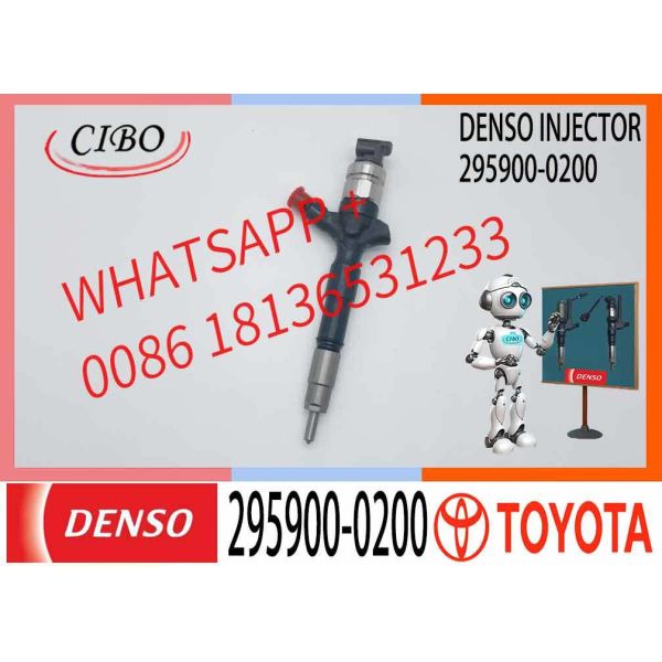 23670-30440 Piezo Injector Reconditioned 295900-0200 Commercial Vehicle Injector For 23670-30440 1KD-FTV Diesel Engine