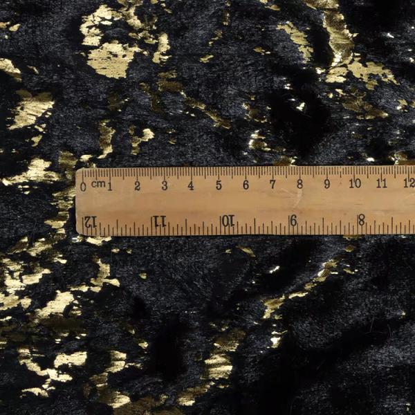 DDP Recycled Free Sample Cheap Wholesale PV Velvet Marble Style Knit White Polyester Hot Stamping Foil Fabric
