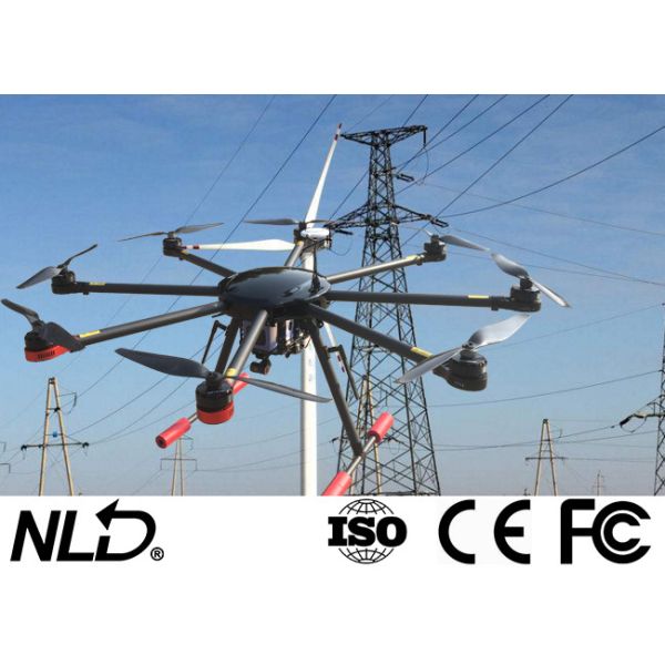 1080mm Axle Distance Power Line Drone With GPS Camera For Line Inspection