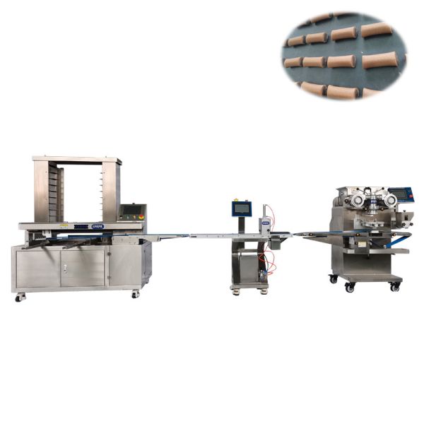 Filled Stuffed Energy Bar Automatic Date Bar Making Machine Line 304 SS