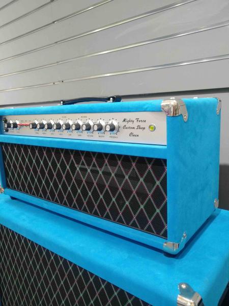 Custom Amplifier Deluxe Handwired Steel String Singer SSS Guitar Amplifier Head 50W with Kinds Tolex Option
