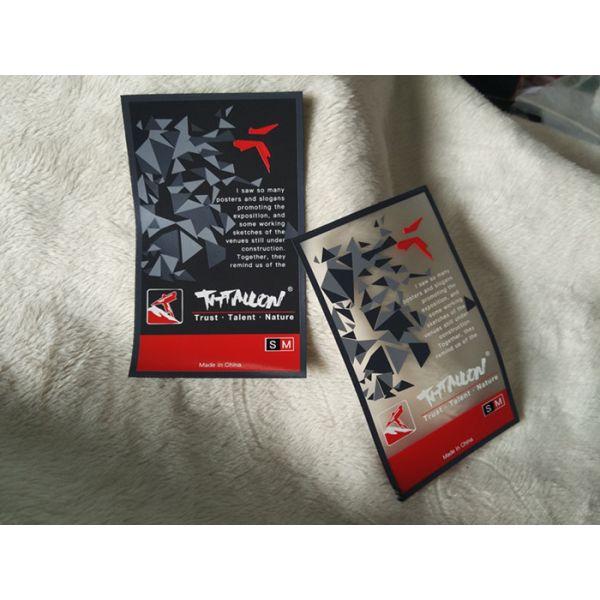 Вашабле ясный ярлык для сумок, багаж печатания экрана Тпу, одежда