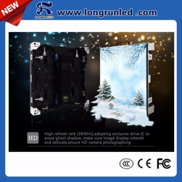P4.81 SMD 2727 LED Rental Screen 3840Hz Refresh Rate Easy To Assembly