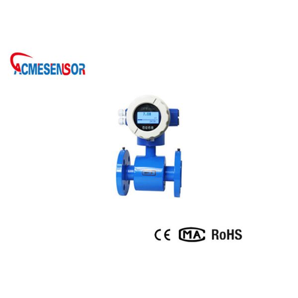 Milk Magnetic Flow Element 0.5% IP68 Electromagnetic Flow Transducer