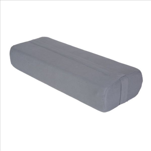 Cotton Cover Yoga Pillow High density TPE Foam Lining Yoga Block Exercise Fitness Gym Slimming