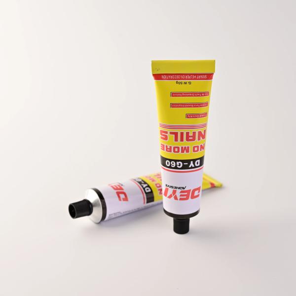 G60 No More Nails Glue Heavy Duty Mounting Adhesive For Wood Ceramic Metal More White