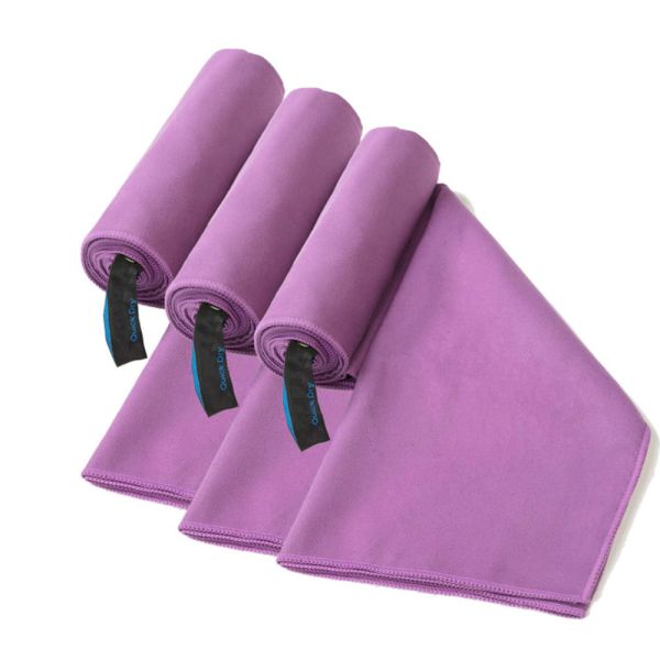 Eco Friendly Lightweight Microfiber Suede Towel Sport/ Travel/gym Towels Soft for Gym, Travel, Backpacking, Camping, Beach