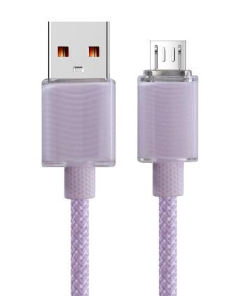 1M 2A 3A Trenzado de A a M a C a L Cable de carga Telefono móvil trenzado USB Un cable de carga para la carga de teléfonos móviles