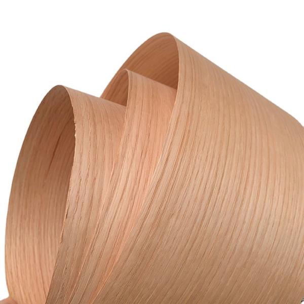 Vendas de fábrica Veneer de madeira de carvalho vermelho 0,45 mm Veneer de carvalho vermelho para pavimentos Painéis de parede de veneer de madeira