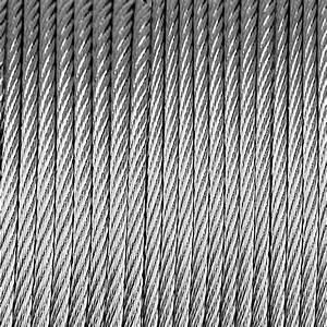 304 316 7x19 câble en acier inoxydable 8 mm DIN ASTM ISO certifié
