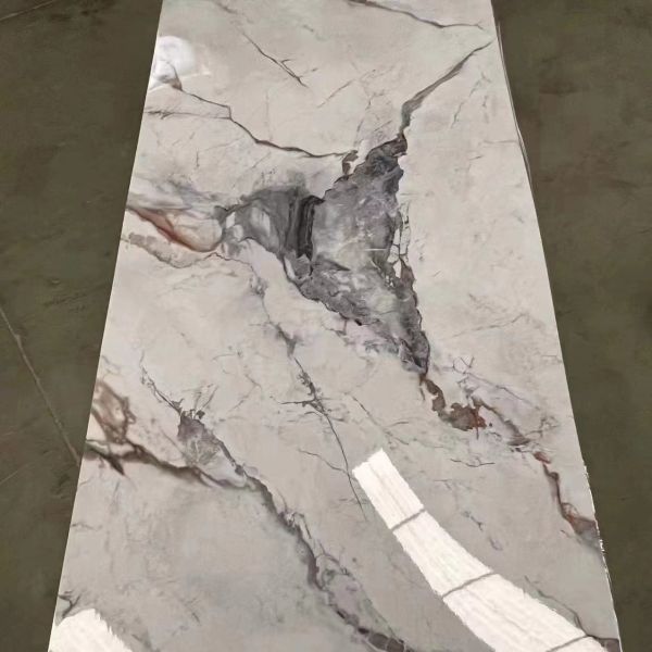 Carbon Rock Board for Wall Panel Boards Marble Bamboo Charcoal Fiber Flat Wall Panel Wpc Bamboo Charcoal Wall Panel