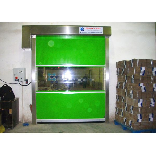 Facilité d'installation Haute sécurité Hautes performances Porte industrielle personnalisable Rapide