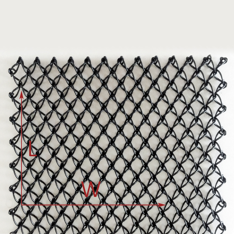 Stainless Steel Architectural Metal Mesh Customized Mesh Size Anodizing Surface Treatment for Durable Building Facades and Interior Applications