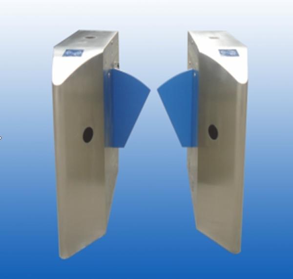 Multi Lane Flap Barrier Turnstile Stainless Steel KT315 RFID Access Control