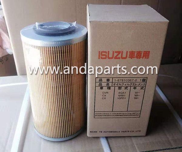 Good Quality Fuel Filter For ISUZU 1878103670 1-87810367-0
