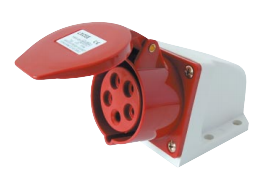Электророзетки IP44 220V 230V промышленные делают гнездо водостойким 3P+N+E Pin 16A 5 промышленное