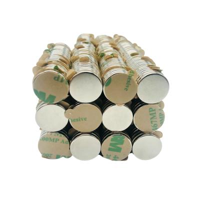 SGS Neodymium Rare Earth Disc Magnets N52 Round Strong Type Industrial Grade