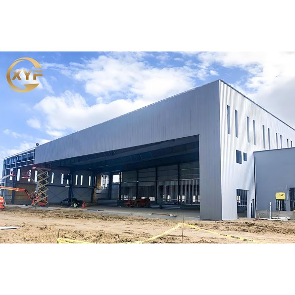 1000 Square Meter Prefabricated Ready Made Steel Structure Warehouse Building for Food Factory