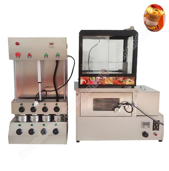OEM Automatic Industrial Food Machines Pizza Paper Cone Making Machine For Bread Bakery