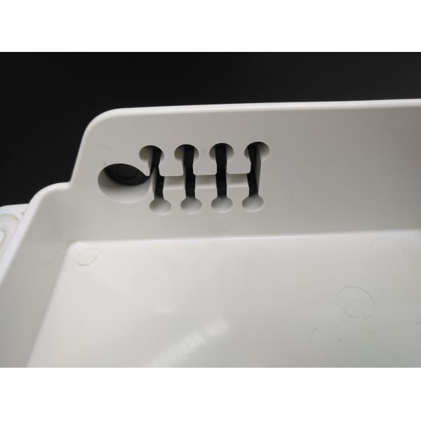 YINGDA FTTH 8 ядер Пластиковый столб монтаж волоконно-оптического разделитель распределительный ящик кабель 3 мм для внутренних помещений