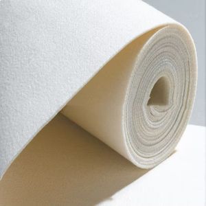 High-Efficiency Needle Punch Filter Fabric with 100-1200 g/m² Density and 1-3 Meters Width for Industrial Filtration