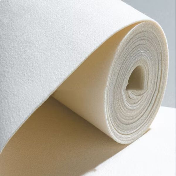 High-Efficiency Needle Punch Filter Fabric with 100-1200 g/m² Density and 1-3 Meters Width for Industrial Filtration