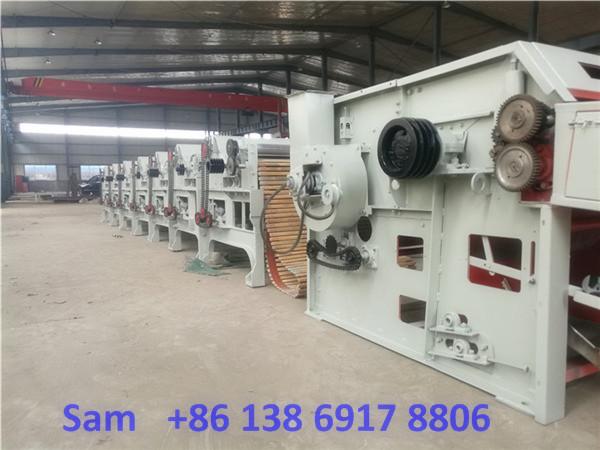 High capacity cotton polyester yarn waste hard waste recycling machine for spinning
