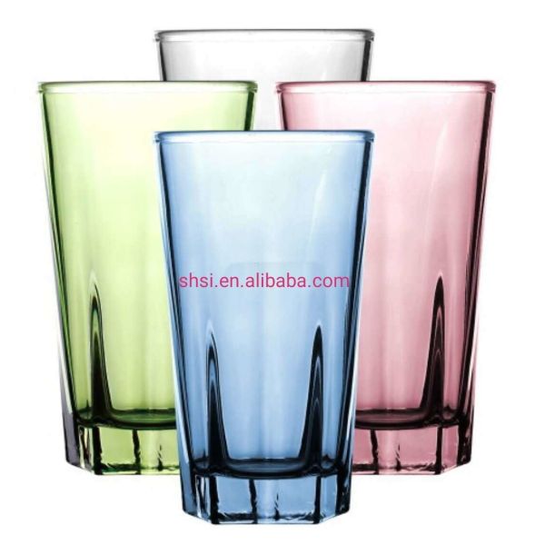 Si-Pb-B / ZrSiO4 Inorganic Pigment for Unleaded Glass Enamels on Tumblers and Glassware