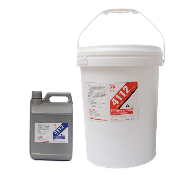 4112 RTV Silicone Potting Sealant / B Translucent Silicone Adhesive Sealant