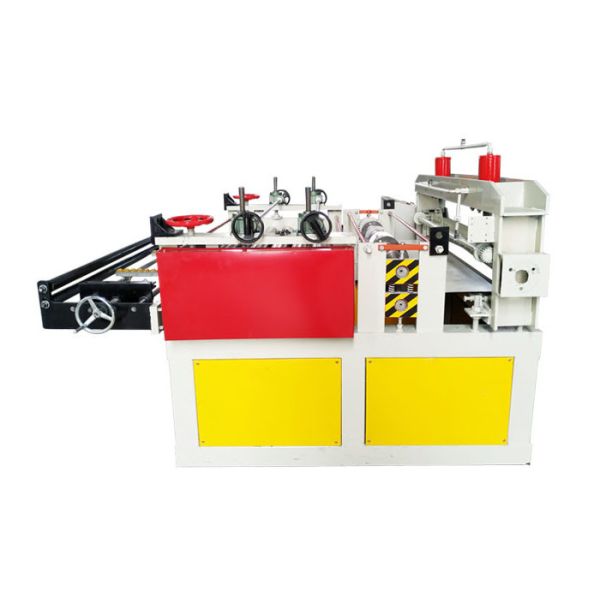 Hoja de acero que raja la máquina de corte del metal con el corte cruzado y el dispositivo de alimentación liso