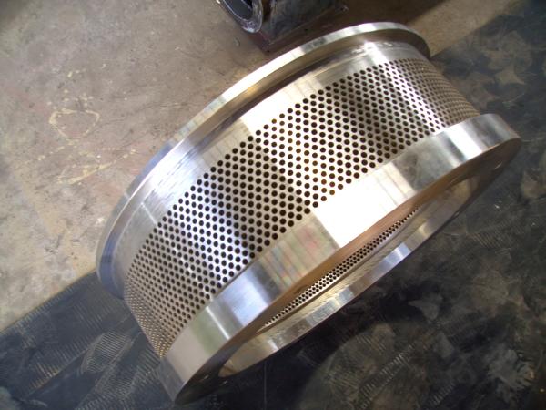110kw 180KG Animal Feed Flat Pellet Mill Ring Die Pellet Press Spare Parts OEM