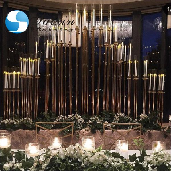 Оптовая дешевая свадебная украшение различной высоты стеклянная цилиндровая ваза