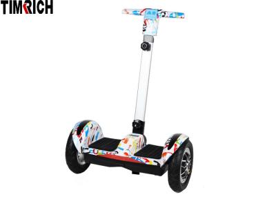 TM-TX-B8 Inflated Rubber Tires Ten Inch Hoverboard , 10 Inch Self Balancing Scooter With Armrest