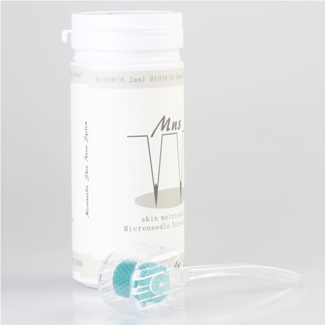 Transparent Derma Roller MNS 192 Microneedle Handle for OEM Manufacturing