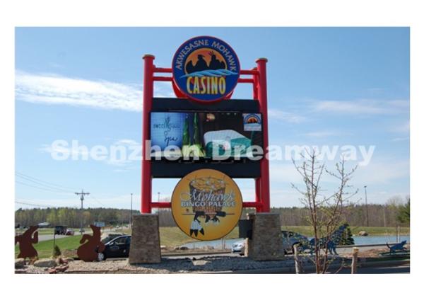 RGB Advertising Outdoor LED Signs , EPISTAR PH16 Outdoor LED Display