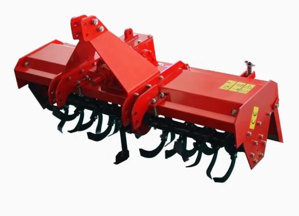 1GQN-125 PTO Rotary Tiller for Tractor | Agricultural 3-Point Hitch Soil Cultivator