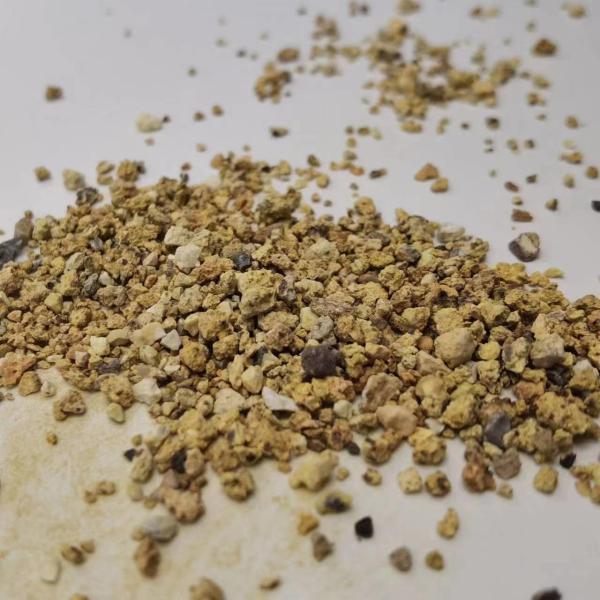 Ochre Yellow Bauxite Precision Casting Cement Raw Materials Refractory Product