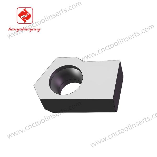 Insert de rainurage CNC en carbure cémenté sur mesure HY1814442 idéal pour le traitement des moules dans diverses applications