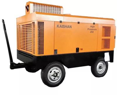 Diesel Engine Portable Screw Air Compressor 750 CFM 20 Bar