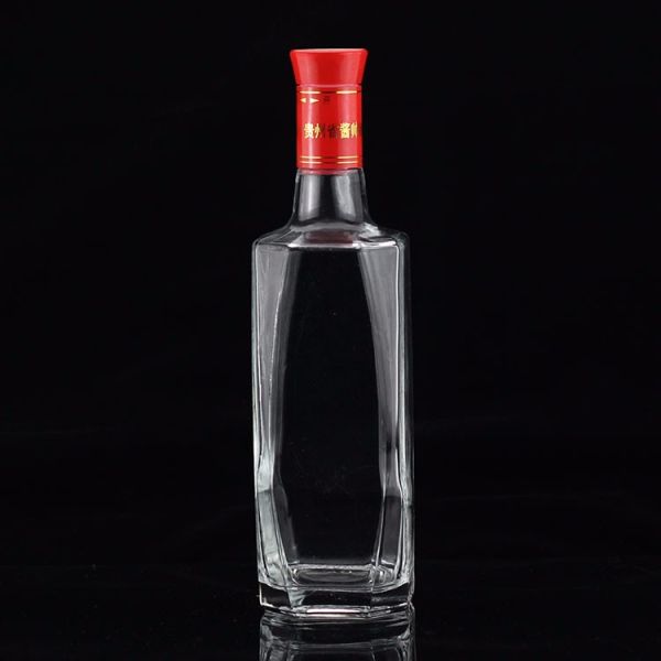 Выгравированная поверхность 750 мл стеклянная бутылка для промышленного и стеклянного воротника в Мексике текила