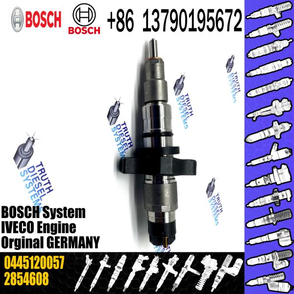 Assy diesel 0445 120 do injetor de 0445120057 peças sobresselentes conjunto de bocal 0445 de 057 injetores 120 057 para VECO 2854608 50409150