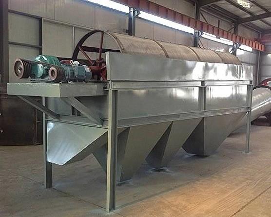 Tela giratória do Trommel do minério de cobre do ouro para a máquina escavadora Recycling Trommel Machine
