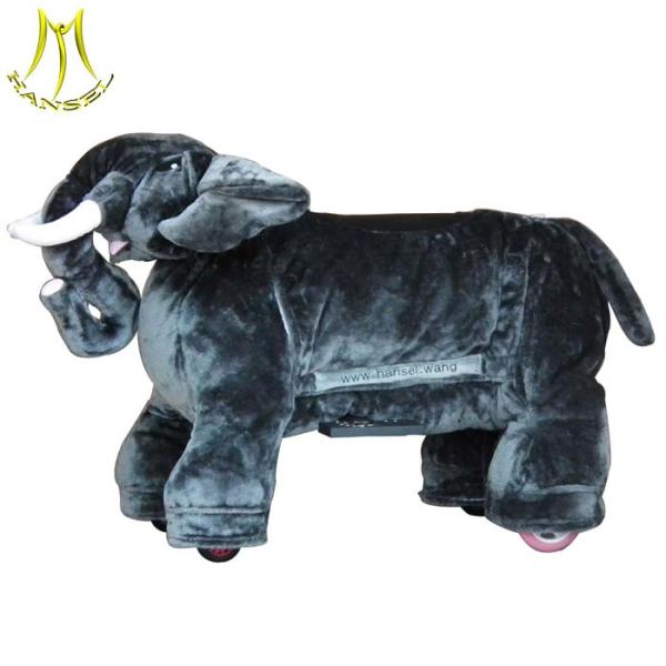 Hansel animal kid ride on toy for mall and stuffed ride on animal toy with arcade animal ride for mall