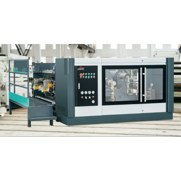 Machine d'extrusion-laminage de papier simple face haute performance