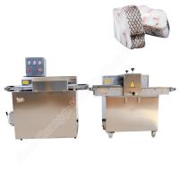 Machine de découpe de poitrine de poulet Machine de découpe de viande de boucherie Machine de découpe de poitrine de poulet