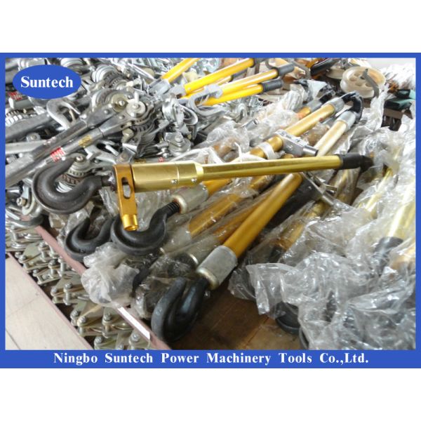 Тандер двойного крюка алюминиевого сплава облегченный стальной для конструкции силы